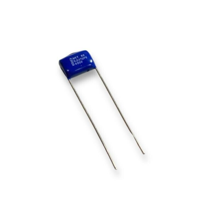 5 Pezzi - CONDENSATORE ELETTROLITICO KONEK 0.047µF 400V 10% Passo 10mm