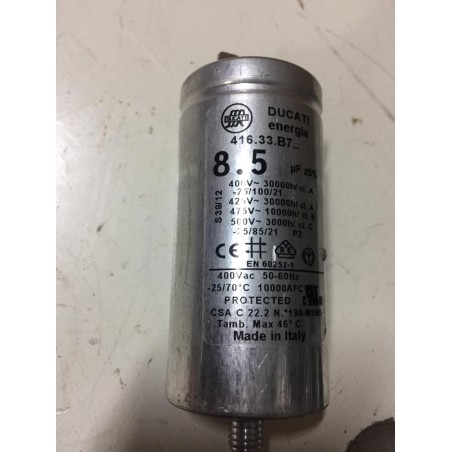 CONDENSATORE DUCATI 416.33.B7 PER ASCIUGATRICE INDESIT IDCA 845 A ECO USATO