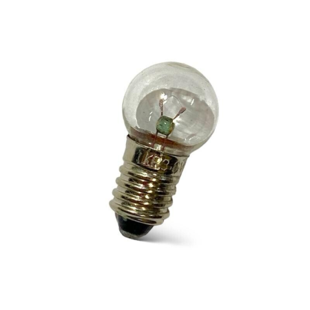 25x Lampadine E10 Trasparente Mini a Sfera KR3 6V 0,5A