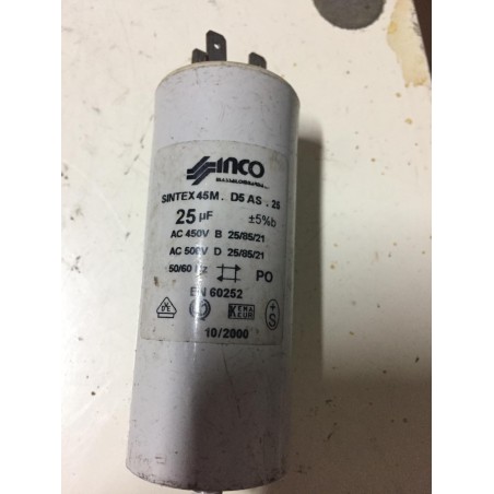 condensatore INCO SINTEX 45M per asciugatrice ARISTON TCD851AX usato