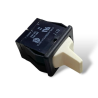 Interruttore a bilanciere Carling switch tasto bianco 611 4440991 4A 250V