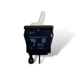 Interruttore a bilanciere Carling switch tasto bianco 611 4440991 4A 250V