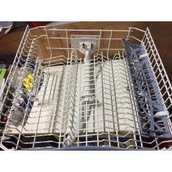 CESTELLO SUPERIORE COMPLETO PER LAVASTOVIGLIE ARISTON LI 670 DUO USATO