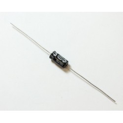 5 PZ. CONDENSATORE ELETTROLITICO ALLUMINIO ASSIALE JAMICON 10UF 50V SKA100M1HE13
