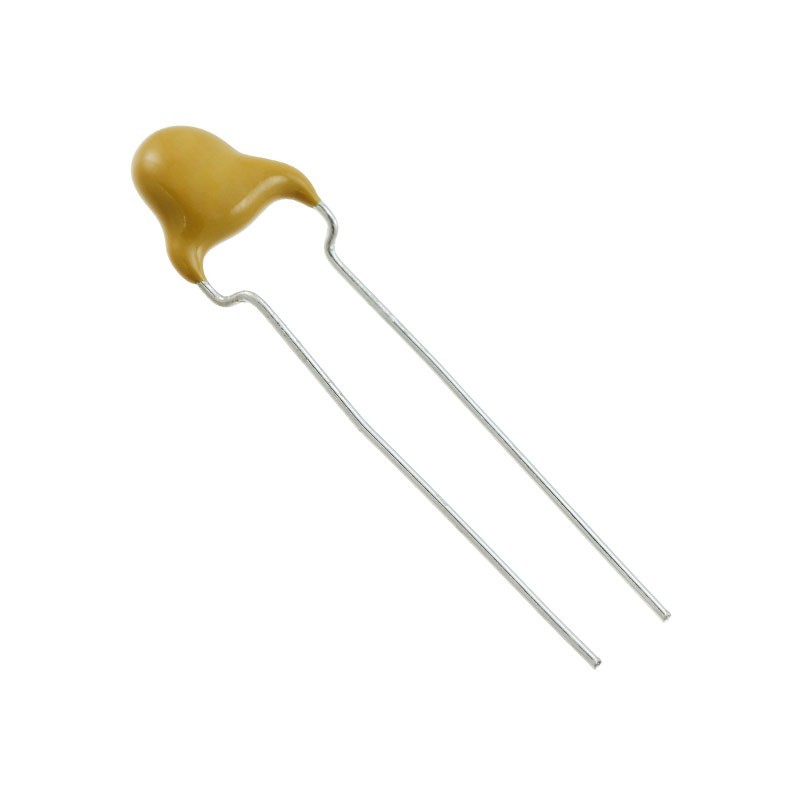 10PZ. Condensatore ceramico radiale 68 pF ±10% 440V Y5S
