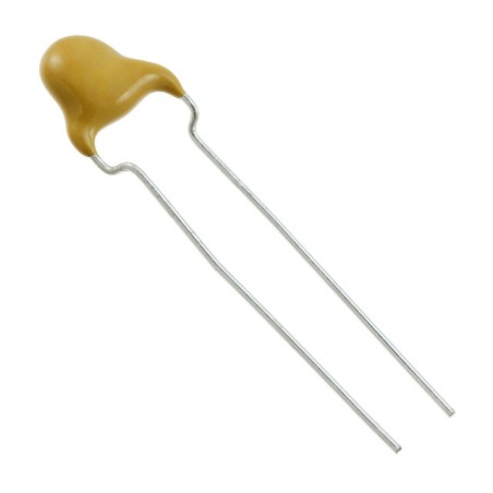 10PZ. Condensatore ceramico radiale 68 pF ±10% 440V Y5S