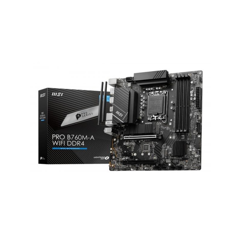 MSI PRO B760M-A WIFI DDR4 (1700) (D)