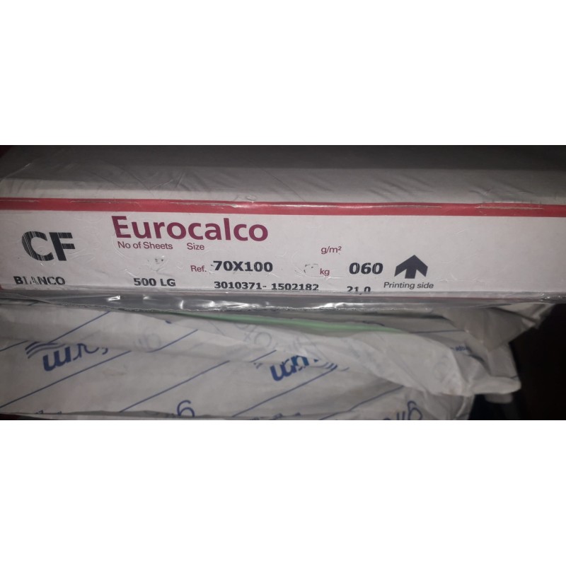 EUROCALCO AUTOCOPIANTE CF BIANCA 60gr 70x100cm