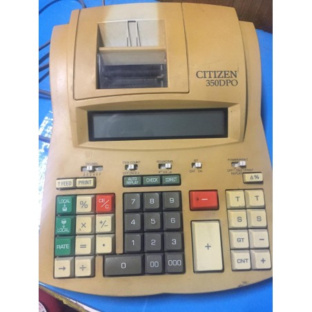 CITIZEN CALCOLATRICE ELETTRONICA DA TAVOLO MOD 350DPO USATO