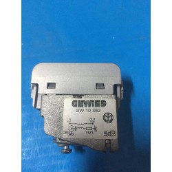 GEWISS GW 10362 PRESA TV CONNETTORE IEC PASSANTE 5DB CHORUS TITANIO