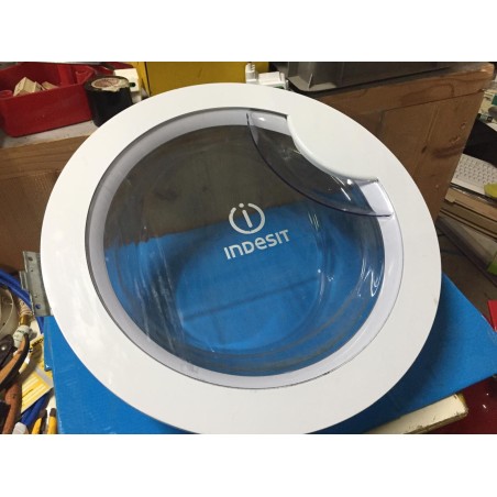 oblò completo per lavatrice Indesit PWE 8148 usato