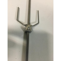SPIEDO COMPLETO DI FORCHE C00137885 PER FORNO ARISTON INDESIT WHIRLPOOL SCHOLTES