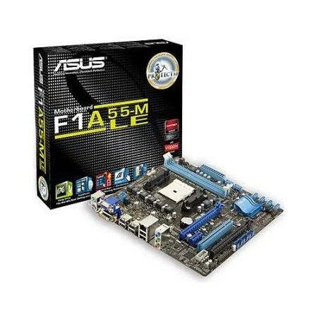 SCHEDA MADRE SOCKET FM1 ASUS F1A55- M LE + CPU AMD DUAL CORE A3400 + 8GB RAM