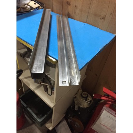 COPPIA GUIDE PER GRIGLIE INOX 600X65 MM USATO