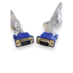 Cavo Video VGA M/M Monitor Pc DVR NVR Proiettore Led 1,5 Mt