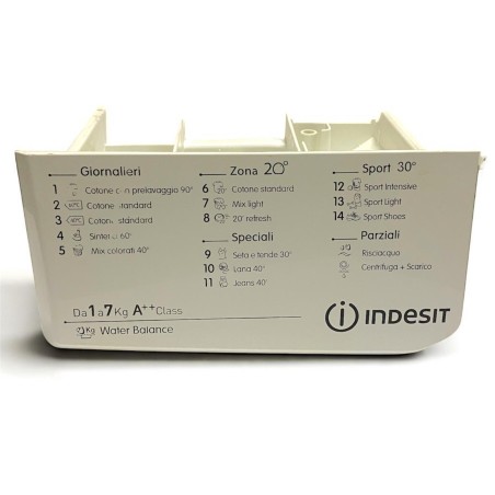 CASSETTO DETERSIVO PER LAVATRICE INDESIT C00097732 174000357