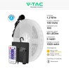 V-TAC VT-2835 STRISCIA LED 6W SMD 60 LED PANNELLO SOLARE E TELECOMANDO