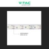 V-TAC VT-2835 STRISCIA LED 6W SMD 60 LED PANNELLO SOLARE E TELECOMANDO