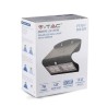LAMPADA LED CON SENSORE E PANNELLO SOLARE V-TAC VT-767-7 7W IP65