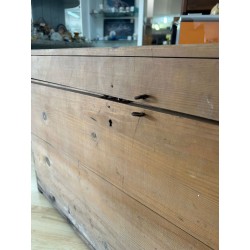BAULE IN LEGNO   USATO