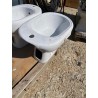 Bidet a terra Ceramica Bianco