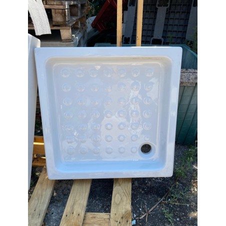 Piatto doccia 70x70 cm ceramica bianco
