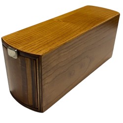 Cofanetto in legno con 4 mazzi di carte da Poker o Burraco Modiano
