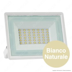 V-TAC VT-4934 FARO LED FLOODLIGHT 30W SMD SLIM IP65 BIANCO