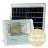 V-TAC VT-60W FARO LED FLOODLIGHT 20W IP65 COLORE BIANCO CON PANNELLO SOLARE E TELECOMANDO