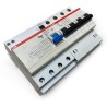 Interruttore magnetotermico differenziale ABB S204 C63 DDA204 AC. 0,3A