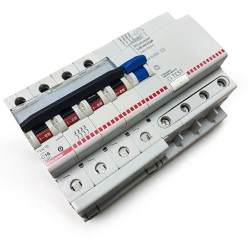 Interruttore magnetotermico differenziale, BTicino F84/16 C16  4 poli CON SALVAVITA G43/32AC