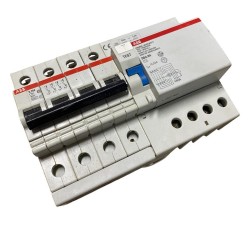 interruttore magnetotermico differenziale combinato ABB S254 C50 + TEST DDA 64