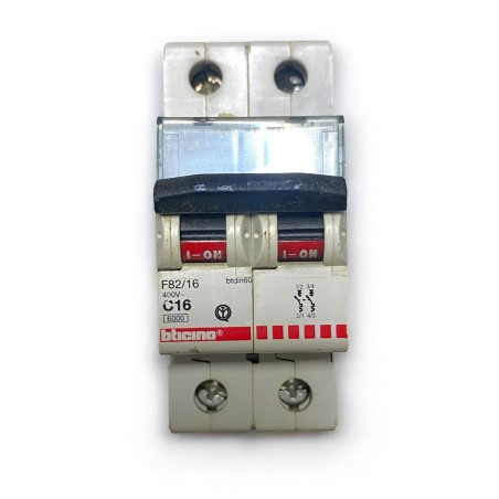 interruttore magnetotermico Bticino BTDIN60 F82/16 16A 400V