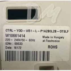 SCHEDA W10661414 Modulo di controllo originale Lavastoviglie Whirlpool ADG 6500