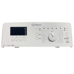 FRONTALE PANNELLO DI COMANDO PER LAVATRICE INDESIT ITW D 61052 W