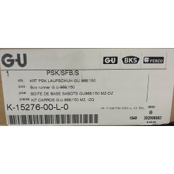 KIT SISTEMA DI APERTURA SCORREVOLE A RIBALTA CARRELLI GU 966/150 K-15276-00L-0