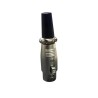 CONNETTORE PRESA XLR 3 POLI FEMMINA F VOLANTE 433330751 MELCHIONI