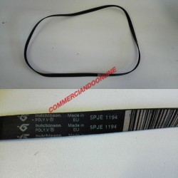 CINGHIA COD. 5PJE 1194 PER LAVATRICE ARISTON ARSL 108  usato agx