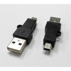 Adattatore da USB-A Maschio a Mini-USB 5P Maschio