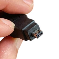 Adattatore USB 2.0 Tipo A Maschio a Mini 4 Pin Hirose Maschio