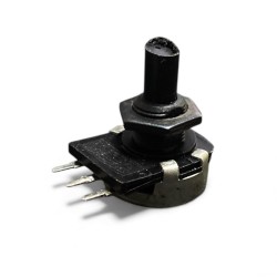 Potenziometro Resistore a tre terminali con contatto rotante 470 Ohm