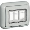 BTicino 25603 - Idrobox Magic / Matix placca IP55 grigia