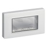 VIMAR Calotta IP55 4 Moduli + viti grigio RAL 7035 - 14944