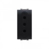 Presa 2P +T Tipo P11 10A Nero Serie Flexy Feb Elettrica