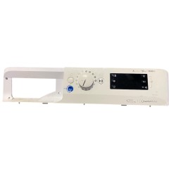 MASCHERINA FRONTALE COMPRESA DI SCHEDA COD. 21026218901 PER LAVATRICE INDESIT BWE101484XWSSSIT