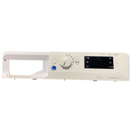 MASCHERINA FRONTALE COMPRESA DI SCHEDA COD. 21026218901 PER LAVATRICE INDESIT BWE101484XWSSSIT