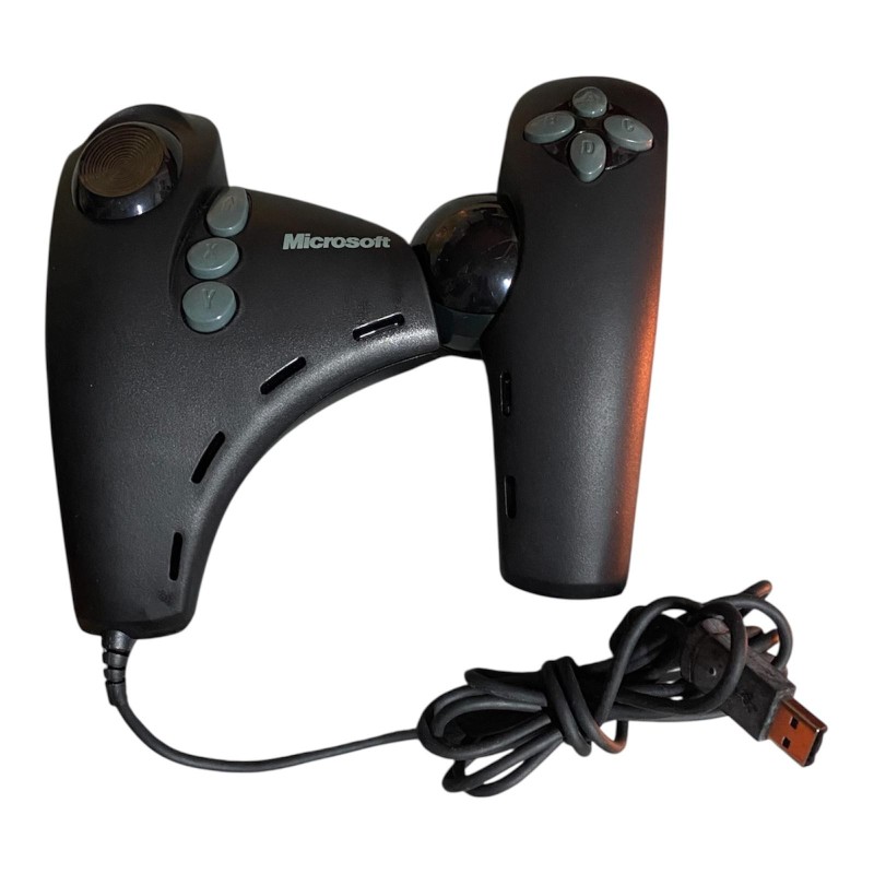 Microsoft SideWinder Dual Strike - Gamepad joystick Vintage USB - Boxato - Raro