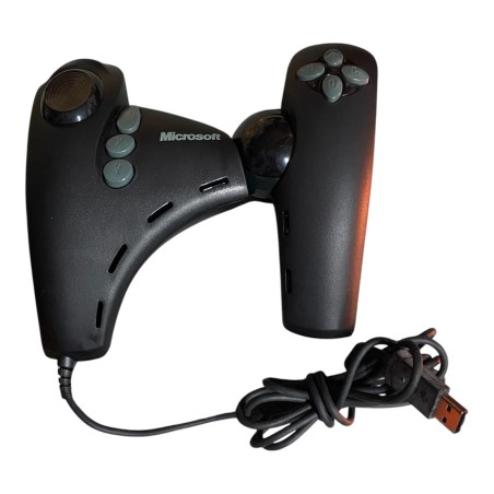 Microsoft SideWinder Dual Strike - Gamepad joystick Vintage USB - Boxato - Raro