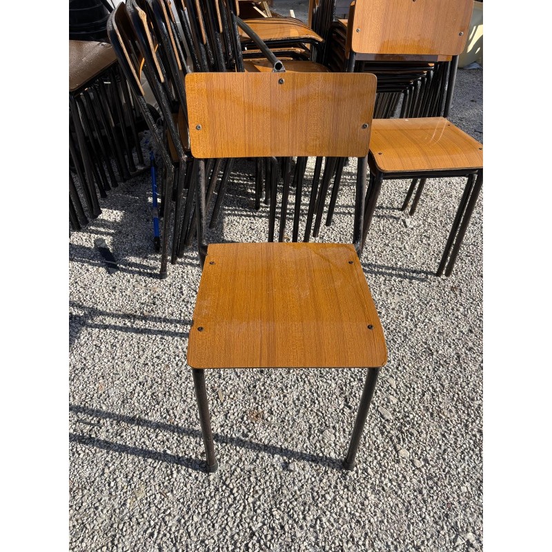 Sedie Vintage Industrial - Legno e Metallo