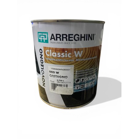 Impregnante Protettivo all'Acqua per Legno Arreghini Classic W (0,750 Litri)